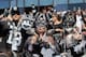 OAKLAND, CA - SEPTEMBER 15: Oakland Raiders fans cheer on their team against the Jacksonville Jaguars on September 15, 2013 at O.co Coliseum in Oakland, California. The Raiders won 19-9. (Photo by Brian Bahr/Getty Images)