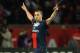PARIS, FRANCE - MAY 18: Zlatan Ibrahimovic of PSG celebrates after scoring to make it 3-0 during the Ligue 1 match between Paris Saint-Germain FC and Stade Brestois 29 at Parc des Princes on May 18, 2013 in Paris, France. (Photo by Michael Regan/Getty I