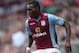 BIRMINGHAM, ENGLAND - SEPTEMBER 14: Christian Benteke of Aston Villa in action during the Barclays Premier League match between Aston Villa and Newcastle United at Villa Park on September 14, 2013 in Birmingham, England. (Photo by Mark Thompson/Getty Im