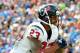NASHVILLE, TN - OCTOBER 23: Arian Foster #23 of the Houston Texans bows to the fans in the end zone after scoring a touchdown against the Tennessee Titans during play at LP Field on October 23, 2011 in Nashville, Tennessee. (Photo by Grant Halverson/Get