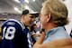 Peyton (left), a member of the Colts, and Archie embrace a few years ago