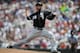 MINNEAPOLIS, MN - JUNE 16: Jesse Crain #26 of the Chicago White Sox delivers a pitch against the Minnesota Twins in the eighth inning on June 16, 2011 at Target Field in Minneapolis, Minnesota. The Twins defeated the White Sox 1-0. (Photo by Hannah Foslie