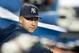 Sep 17, 2013; Toronto, Ontario, CAN; New York Yankees shortstop Derek Jeter (2) looks on from the dugout in a game against the Toronto Blue Jays at the Rogers Centre. The Toronto Blue Jays won 2-0. Mandatory Credit: Nick Turchiaro-USA TODAY Sports