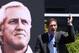 Bill Walsh, memorialized by former quarterback Steve Young.
