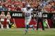 GLENDALE, AZ - SEPTEMBER 15: Running back Reggie Bush #21 of the Detroit Lions carries the ball against the Arizona Cardinals at University of Phoenix Stadium on September 15, 2013 in Glendale, Arizona. (Photo by Jeff Gross/Getty Images)