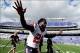 Sep 22, 2013; Baltimore, MD, USA; Houston Texans safety Ed Reed (20) waves to the crowd after the Baltimore Ravens defeated the Houston Texans 30-9 at M&T Bank Stadium. Mandatory Credit: Evan Habeeb-USA TODAY Sports