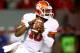 RALEIGH, NC - SEPTEMBER 19: Tajh Boyd #10 of the Clemson Tigers during their game at Carter-Finley Stadium on September 19, 2013 in Raleigh, North Carolina. (Photo by Streeter Lecka/Getty Images)