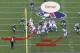 Luke Kuechly comes free to stop Spiller in his tracks.