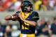 BERKELEY, CA - SEPTEMBER 14: Jared Goff #16 of the California Golden Bears drops back to pass during the first quarter against the Ohio State Buckeyes at California Memorial Stadium on September 14, 2013 in Berkeley, California. (Photo by Thearon W. Hen