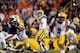 Sep 21, 2013; Baton Rouge, LA, USA; LSU Tigers quarterback Zach Mettenberger (8) prepares to pass the ball against the Auburn Tigers at Tiger Stadium. LSU defeated Auburn 35-21. Mandatory Credit: Crystal LoGiudice-USA TODAY Sports