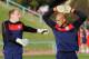 PRETORIA, SOUTH AFRICA - JUNE 03: Goalkeepers Tim Howard (R) and Brad Guzan of US national soccer team during traiining session at Pilditch Stadium on June 3, 2010 in Pretoria, South Africa. (Photo by Kevork Djansezian/Getty Images)