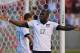SANDY, UT - JUNE 18: Jozy Altidore #17 of the United States celebrates his goal against Honduras during the second half of an World Cup Qualifying March June 18, 2013 at Rio Tinto Stadium in Sandy, Utah. The USA beat Honduras 1-0. (Photo by George Frey/G