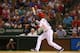Jurickson Profar hit a pinch hit walk-off home run Thursday night against the Angels to keep playoff hopes alive.
