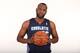 CHARLOTTE, NC - JULY 10: Al Jefferson #25 of the Charlotte Bobcats poses in his uniform after his introduction to the media at the Time Warner Cable Arena in Charlotte, North Carolina on July 10, 2013. NOTE TO USER: User expressly acknowledges and agree