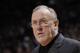 OAKLAND, CA - APRIL 9: Head Coach Rick Adelman of the Minnesota Timberwolves against the Golden State Warriors on April 9, 2013 at Oracle Arena in Oakland, California. NOTE TO USER: User expressly acknowledges and agrees that, by downloading and or using