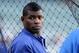 Sep 24, 2013; San Francisco, CA, USA; Los Angeles Dodgers right fielder Yasiel Puig (66) during batting practice before the game against the San Francisco Giants at AT&T Park. Mandatory Credit: Kelley L Cox-USA TODAY Sports