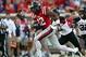 Sep 7, 2013; Oxford, MS, USA; Mississippi Rebels wide receiver Donte Moncrief (12) catches the ball and carries it in for a touchdown during the first half against the Southeast Missouri State Redhawks at Vaught-Hemingway Stadium. Mandatory Credit: Spruce