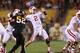 TEMPE, AZ - SEPTEMBER 14: Quarterback Joel Stave #2 of the Wisconsin Badgers throws a pass during the college football game against the Arizona State Sun Devils at Sun Devil Stadium on September 14, 2013 in Tempe, Arizona. The Sun Devils defeated the Ba