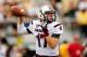 ORLANDO, FL - SEPTEMBER 28: Dylan Thompson #17 of the South Carolina Gamecocks drops back to pass against the Central Florida Knights during a game at Bright House Networks Stadium on September 28, 2013 in Orlando, Florida. (Photo by Stacy Revere/Getty