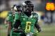 Sep 28, 2013; Eugene, OR, USA; Oregon Ducks running back De'Anthony Thomas (6) during pre game warm up against the California Golden Bears at Autzen Stadium. Mandatory Credit: Scott Olmos-USA TODAY Sports
