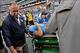 Sep 29, 2013; Nashville, TN, USA; Tennessee Titans quarterback Jake Locker (10) is taken from the field after an injury during the game against the New York Jets during the first half at LP Field. Mandatory Credit: Jim Brown-USA TODAY Sports