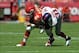 Sep 29, 2013; Kansas City, MO, USA; Kansas City Chiefs tight end Sean McGrath (84) catches a pass as New York Giants cornerback Aaron Ross (31) defends during the first half at Arrowhead Stadium. Mandatory Credit: Denny Medley-USA TODAY Sports
