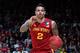 Mar 22, 2013; Dayton, OH, USA; Iowa State Cyclones guard Chris Babb (2) dribbles on the perimeter against the Notre Dame Fighting Irish during the second round of the 2013 NCAA tournament at University of Dayton Arena. Mandatory Credit: Brian Spurlock-US