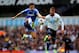 LONDON, ENGLAND - SEPTEMBER 28: Eden Hazard of Chelsea controls the ball ahead of Kyle Walker of Tottenham Hotspur during the Barclays Premier League match between Tottenham Hotspur and Chelsea at White Hart Lane on September 28, 2013 in London, England.