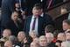 MANCHESTER, ENGLAND - SEPTEMBER 14: Former Manchester United manager Sir Alex Ferguson takes his seat during the Barclays Premier League match between Manchester United and Crystal Palace at Old Trafford on September 14, 2013 in Manchester, England. (Ph