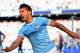Sergio Aguero was missing at Aston Villa