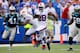 ORCHARD PARK, NY - SEPTEMBER 15: C.J. Spiller #28 of the Buffalo Bills runs for 46 yards against the Carolina Panthers at Ralph Wilson Stadium on September 15, 2013 in Orchard Park, New York. (Photo by Rick Stewart/Getty Images)
