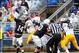 Sep 21, 2013; University Park, PA, USA; Penn State Nittany Lions quarterback Christian Hackenberg (14) throws a pass in the second quarter against the Kent State Golden Flashes at Beaver Stadium. Mandatory Credit: Evan Habeeb-USA TODAY Sports