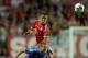 PRAGUE, CZECH REPUBLIC - AUGUST 30: Andre Schurrle of Chelsea clashes with Rafinha of Bayern Munich during the UEFA Super Cup between Bayern Muenchen and Chelsea at Stadion Eden on August 30, 2013 in Prague, Czech Republic. (Photo by Shaun Botterill/Get