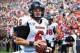 Sep 28, 2013; West Lafayette, IN, USA; Northern Illinois Huskies quarterback Jordan Lynch (6) runs for a touchdown against the Purdue Boilermakers at Ross Ade Stadium. Northern Illinois won 55-24. Mandatory Credit: Pat Lovell-USA TODAY Sports