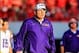 LSU head coach Les Miles