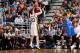 SALT LAKE CITY, UT - APRIL 9: Gordon Hayward #20 of the Utah Jazz shoots a three-pointer against Kevin Durant #35 of the Oklahoma City Thunder at Energy Solutions Arena on April 9, 2013 in Salt Lake City, Utah. NOTE TO USER: User expressly acknowledges an