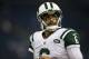 DETROIT, MI - AUGUST 09: Mark Sanchez #6 of the New York Jets warms up prior to the start of the pre-season game against the Detroit Lions at Ford Field on August 9, 2013 in Detroit, Michigan. (Photo by Leon Halip/Getty Images)