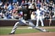 Sep 25, 2013; Chicago, IL, USA; Pittsburgh Pirates starting pitcher Francisco Liriano (47) delivers a pitch against the Chicago Cubs during the second inning at Wrigley Field. Mandatory Credit: Rob Grabowski-USA TODAY Sports