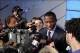 Sep 30, 2013; Toronto, Ontario, USA; Toronto Raptors head coach Dwane Casey speaks with the media on media day at Air Canada Centre. Mandatory Credit: Mark Konezny-USA TODAY Sports