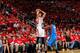 HOUSTON, TX - MAY 3: Chandler Parsons #25 of the Houston Rockets shoots a three-pointer against Reggie Jackson #15 of the Oklahoma City Thunder in Game Six of the Western Conference Quarterfinals during the 2013 NBA Playoffs on May 3, 2013 at the Toyota C