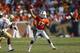 ATLANTA, GA - SEPTEMBER 22: Stephen Morris #17 of the Miami Hurricanes passes the football against the Georgia Tech Yellow Jackets at Bobby Dodd Stadium on September 22, 2012 in Atlanta, Georgia. Miami won 42-36 in overtime. (Photo by Joe Robbins/Getty Im