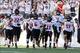 Sep 21, 2013; Lubbock, TX, USA; Texas Tech Red Raiders enter the field for the game against the Texas State Bobcats at Jones AT&T Stadium. Mandatory Credit: Michael C. Johnson-USA TODAY Sports