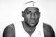 MIAMI, FL - SEPTEMBER 30: (EDITORS NOTE: Image has been converted to black and white.) LeBron James #6 of the Miami Heat poses for a portrait during media on September 30, 2013 in Miami, Florida. (Photo by Mike Ehrmann/Getty Images)