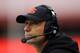 CORVALLIS, OR - NOVEMBER 24: Head coach Mike Riley of the Oregon State Beavers watches the scoreboard against the Oregon Ducks during the 116th Civil War on November 24, 2012 at the Reser Stadium in Corvallis, Oregon. (Photo by Jonathan Ferrey/Getty Ima