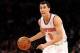 Mar 20, 2013; New York, NY, USA; New York Knicks point guard Pablo Prigioni (9) advances the ball during the third quarter against the Orlando Magic at Madison Square Garden. Knicks won 106-94. Mandatory Credit: Anthony Gruppuso-USA TODAY Sports