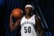 MEMPHIS, TN - SEPTEMBER 30: Zach Randolph #50 of the Memphis Grizzlies poses for a portrait during Memphis Grizzlies Media Day on September 30, 2013 at FedExForum in Memphis, Tennessee. NOTE TO USER: User expressly acknowledges and agrees that, by downlo