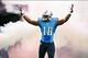 Aug 24, 2013; Nashville, TN, USA; Tennessee Titans wide receiver Kenny Britt (18) is introduced before a game against the Atlanta Falcons at LP Field. The Titans beat the Falcons 27-16. Mandatory Credit: Don McPeak-USA TODAY Sports