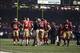 Feb 3, 2013; New Orleans, LA, USA; San Francisco 49ers head coach Jim Harbaugh and the San Francisco 49ers wait during third quarter blackout in Super Bowl XLVII against the Baltimore Ravens at the Mercedes-Benz Superdome. Mandatory Credit: Matthew Emmon