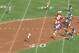 The Redskins showed A-gap pressure, but would soon drop seven into coverage.