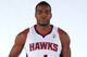 ATLANTA, GA - SEPTEMBER 30: Paul Millsap #4 of the Atlanta Hawks poses for a photograph during NBA Media Day at Philips Arena on September 30, 2013 in Atlanta, Georgia. NOTE TO USER: User expressly acknowledges and agrees that, by downloading and/or using